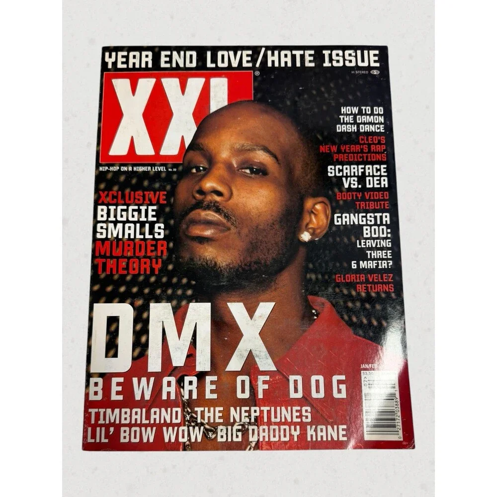 XXL Magazine Jan/Feb 2001 DMX Notorious BIG Gangsta Boo Neptunes